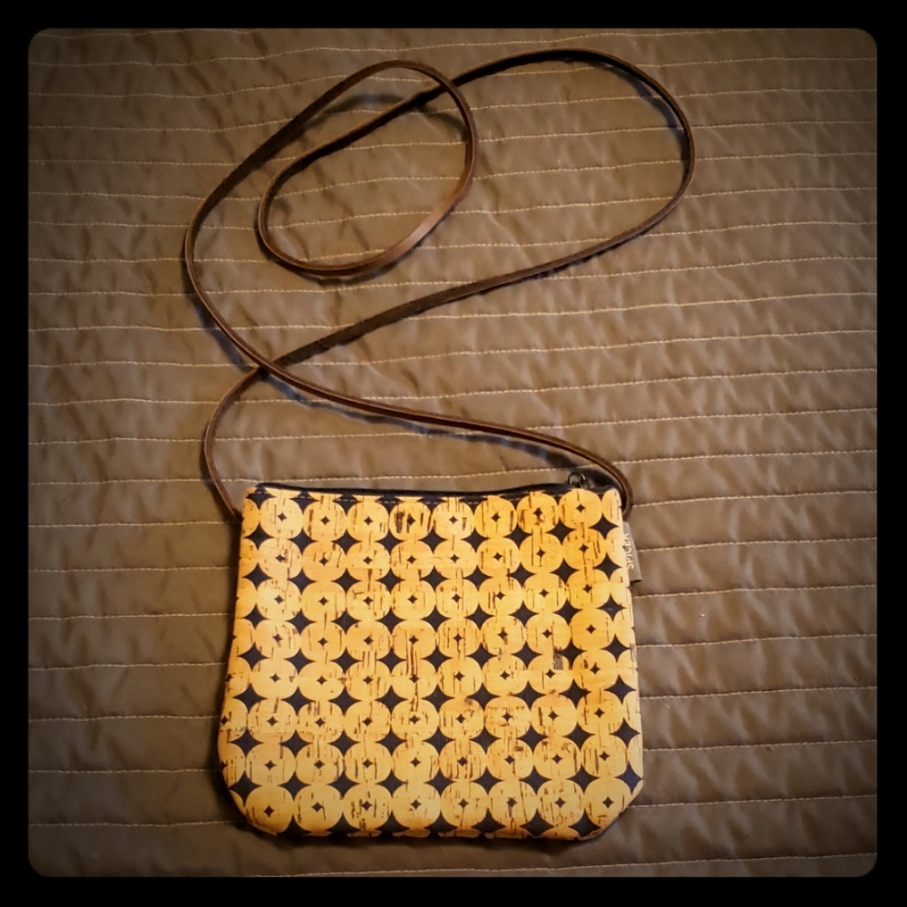 Cork crossbody Spicer bags leather strap